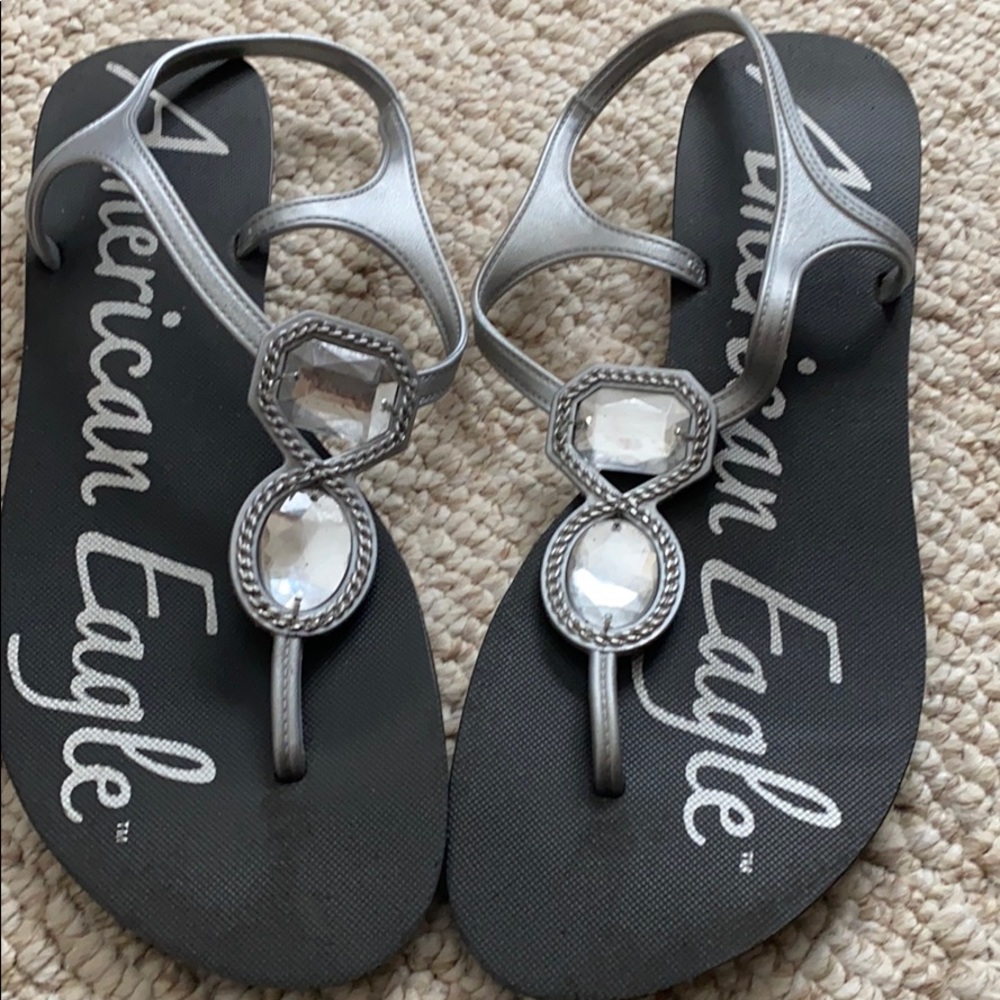 American eagle sandals  with a tiny heel